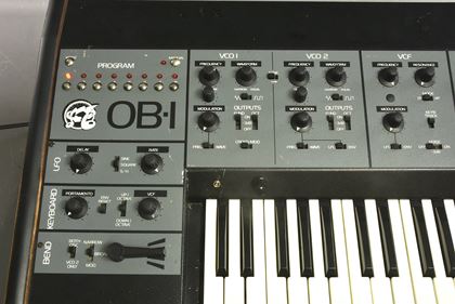 Oberheim-OB-1A early CV/gate monosynth